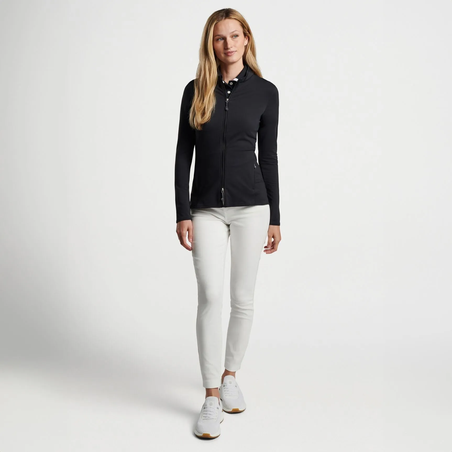 Womens Katy Full Zip Mid Layer Black - SS24