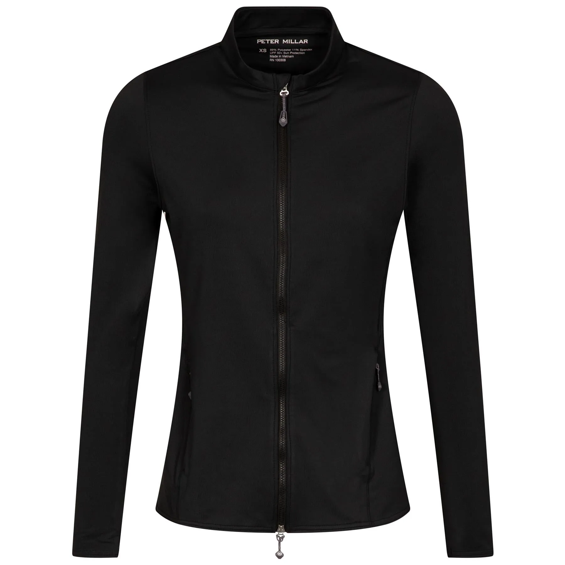 Womens Katy Full Zip Mid Layer Black - SS24