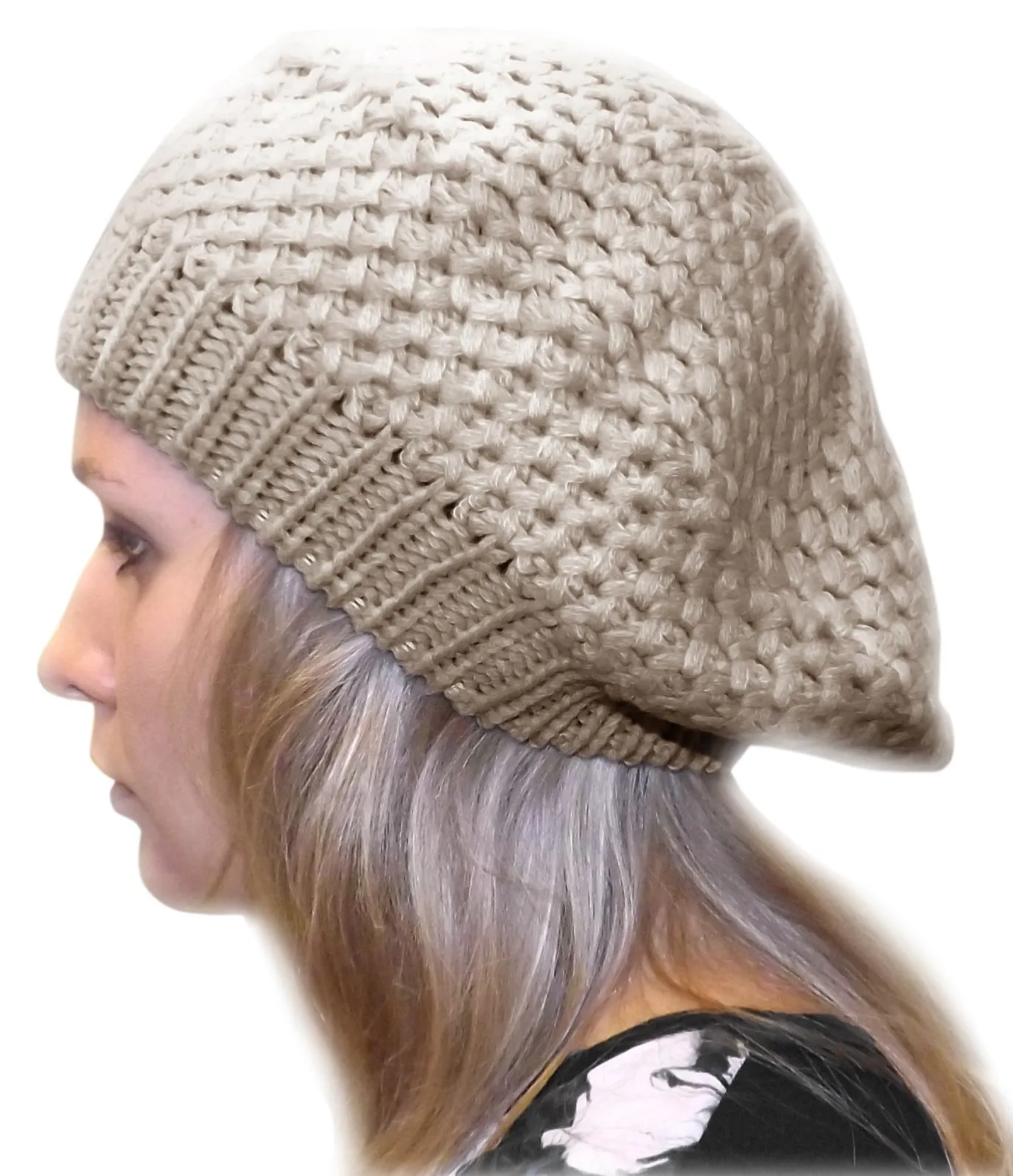 Womens Stylish & Warm Slouchy Fall/Winter Beret/Hat/Cap