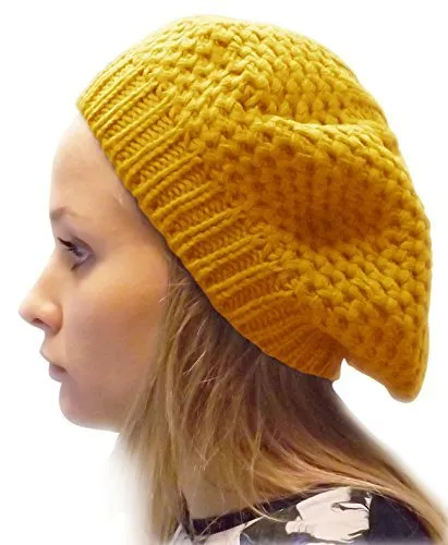 Womens Stylish & Warm Slouchy Fall/Winter Beret/Hat/Cap